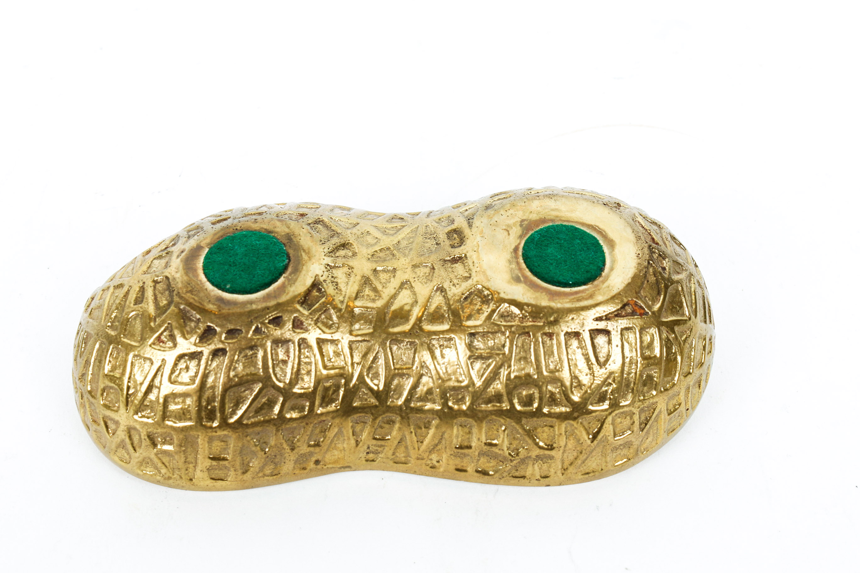 Vintage F.B Rogers Brass Peanut