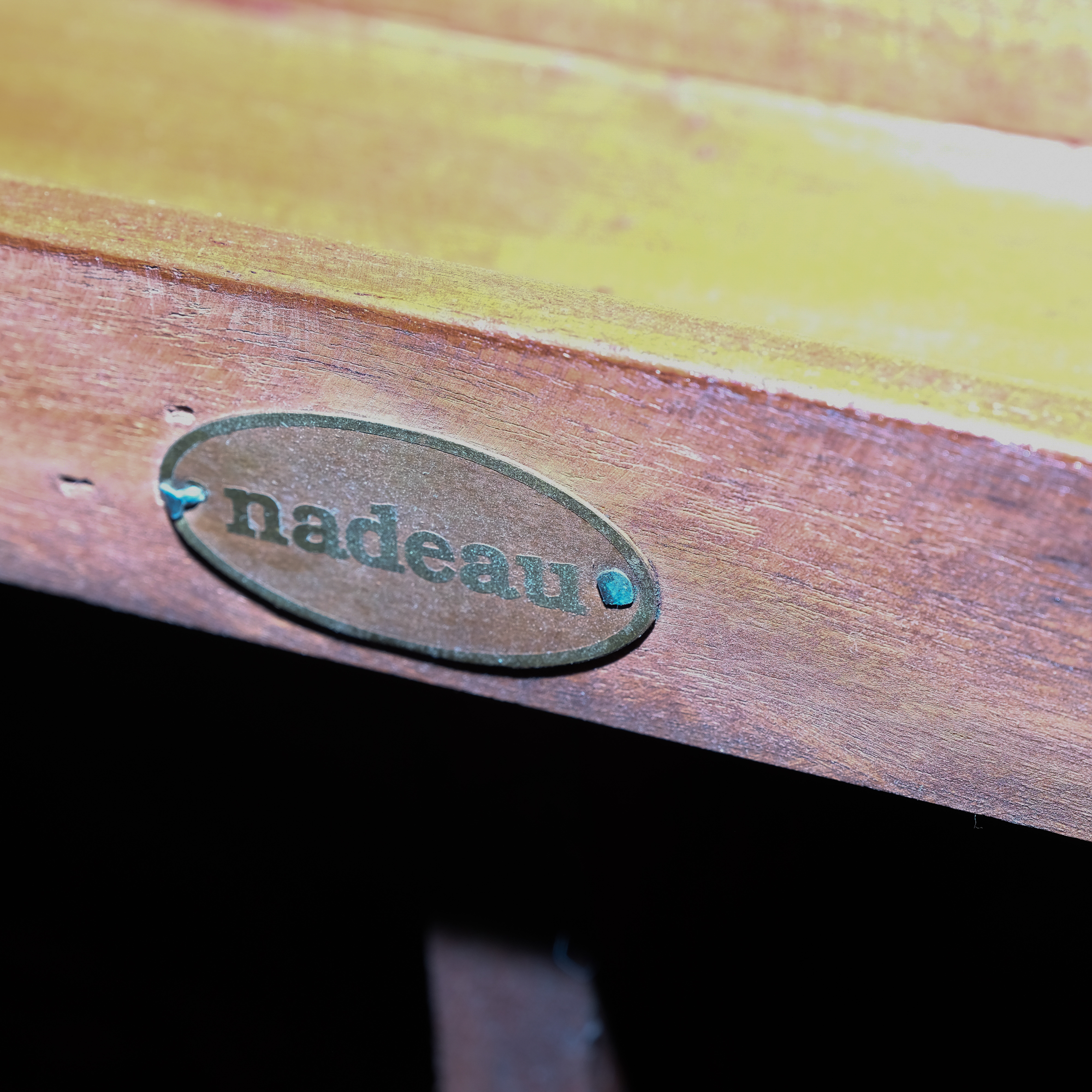 Nadeau Table With Metal Accents