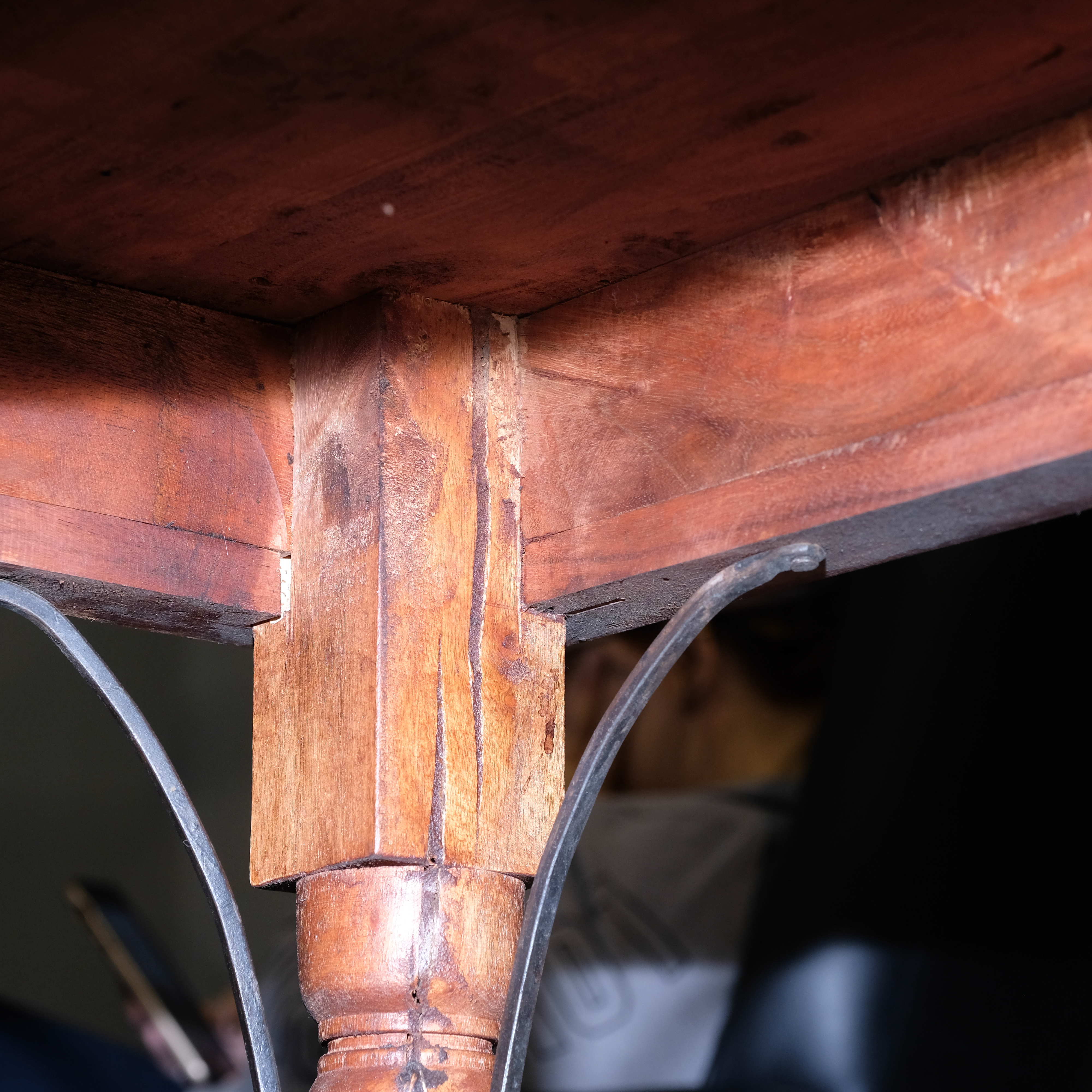 Nadeau Table With Metal Accents