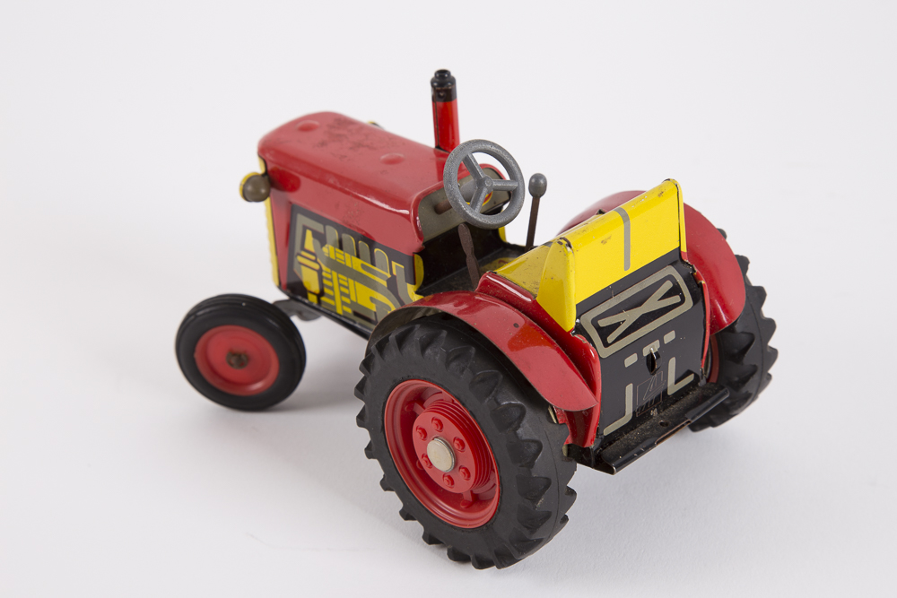 Metal and Die Cast Tractor Toys Including Hubley