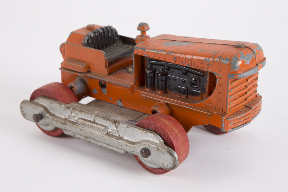 Metal and Die Cast Tractor Toys Including Hubley