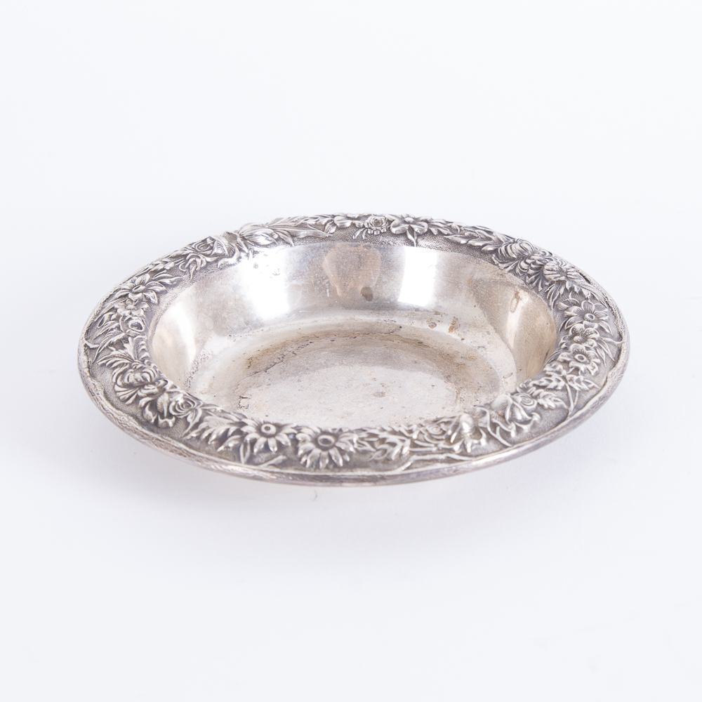 S. Kirk & Son Sterling Silver Repousse Dish