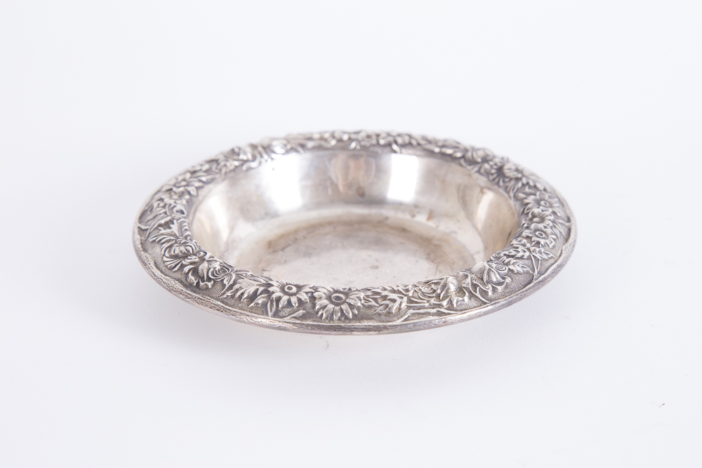 S. Kirk & Son Sterling Silver Repousse Dish