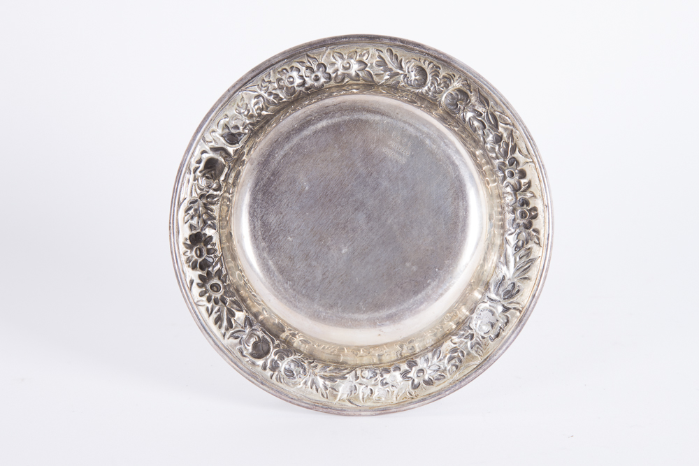 S. Kirk & Son Sterling Silver Repousse Dish