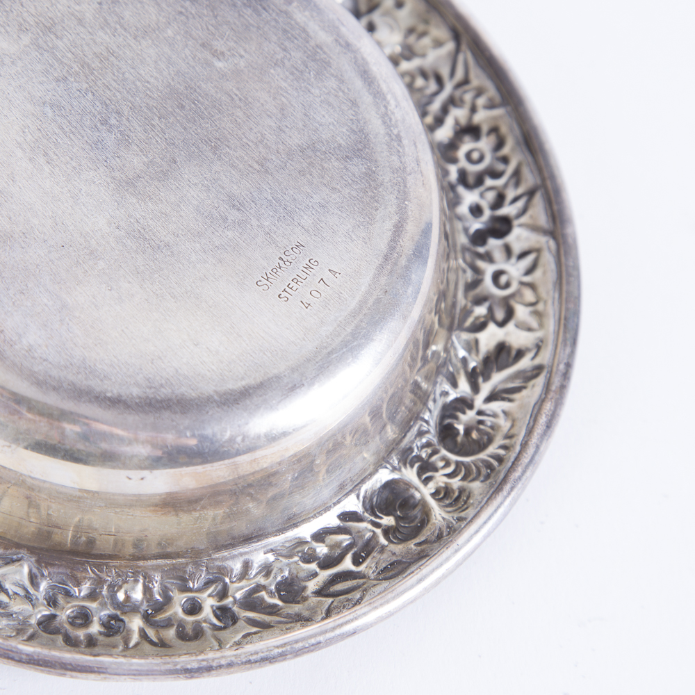 S. Kirk & Son Sterling Silver Repousse Dish