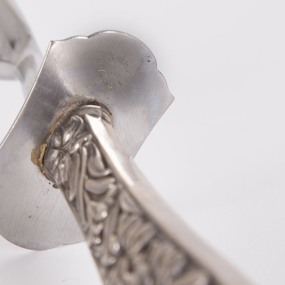 Frank M. Whiting & Co. Sterling Handled Carving Set