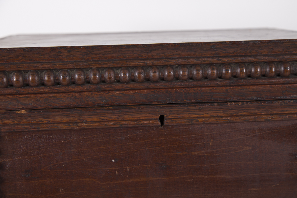 Oak Antique Revival Style Dowry Chest