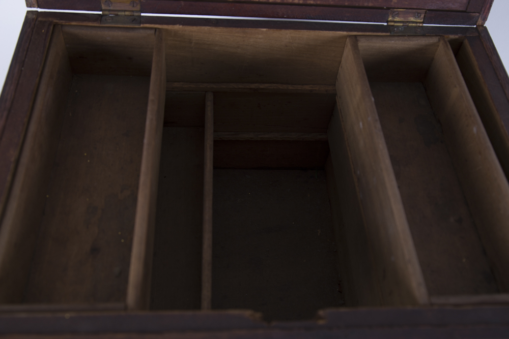 Oak Antique Revival Style Dowry Chest