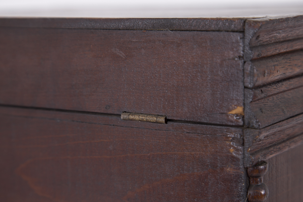 Oak Antique Revival Style Dowry Chest