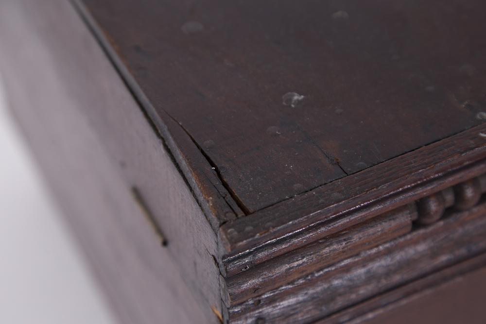 Oak Antique Revival Style Dowry Chest