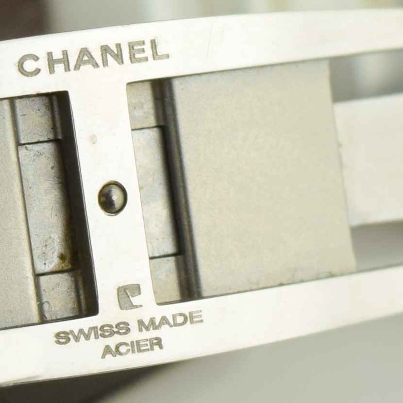 Chanel Diamond Watch with White Ceramic Bracelet