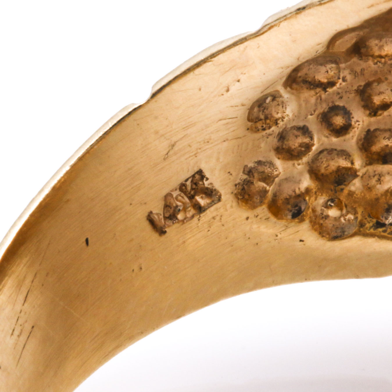 14K Yellow Gold 1/10 Krugerrand Coin Ring