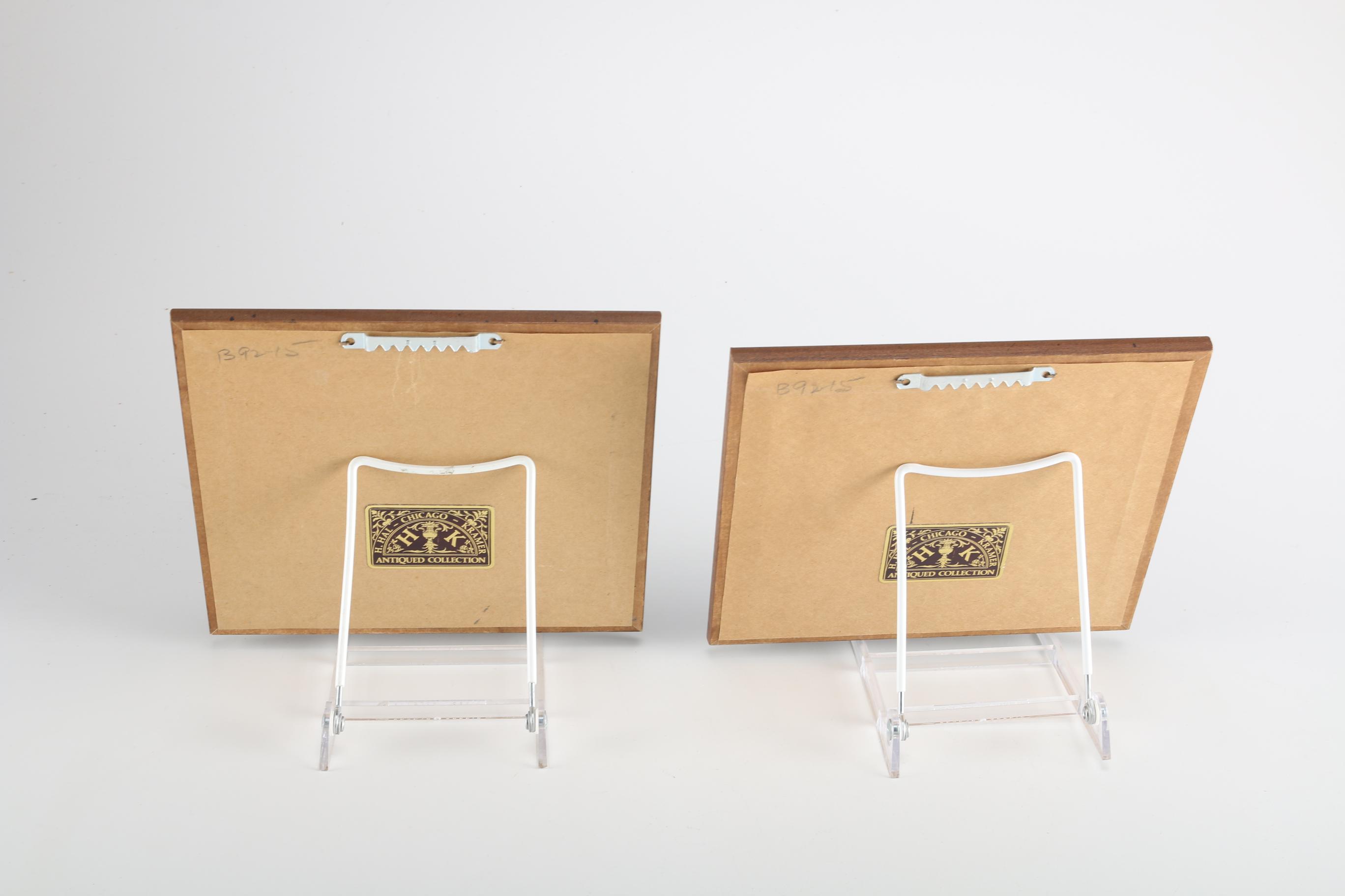 H. Hall Chicago Kramer Antiqued Collection Prints