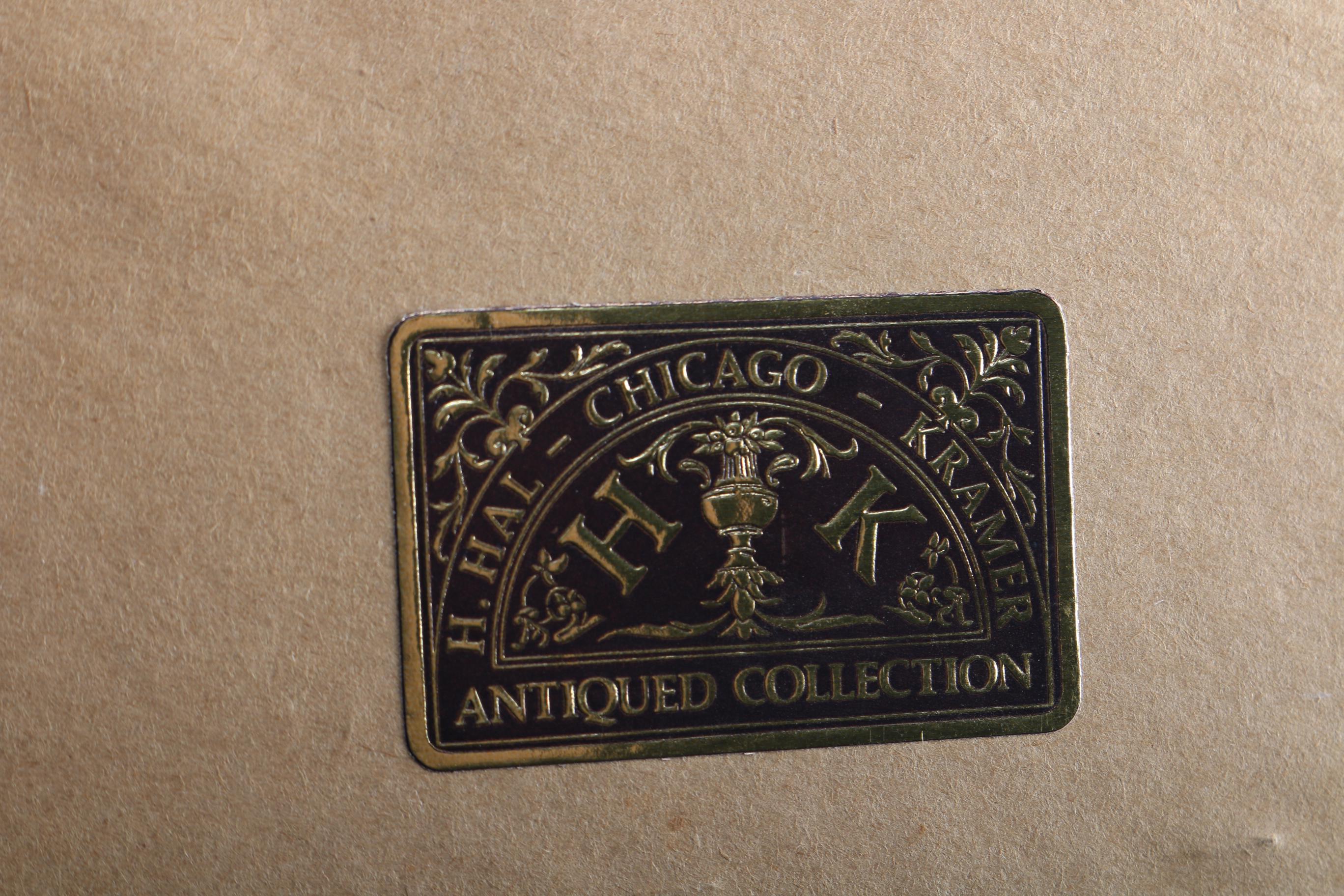 H. Hall Chicago Kramer Antiqued Collection Prints