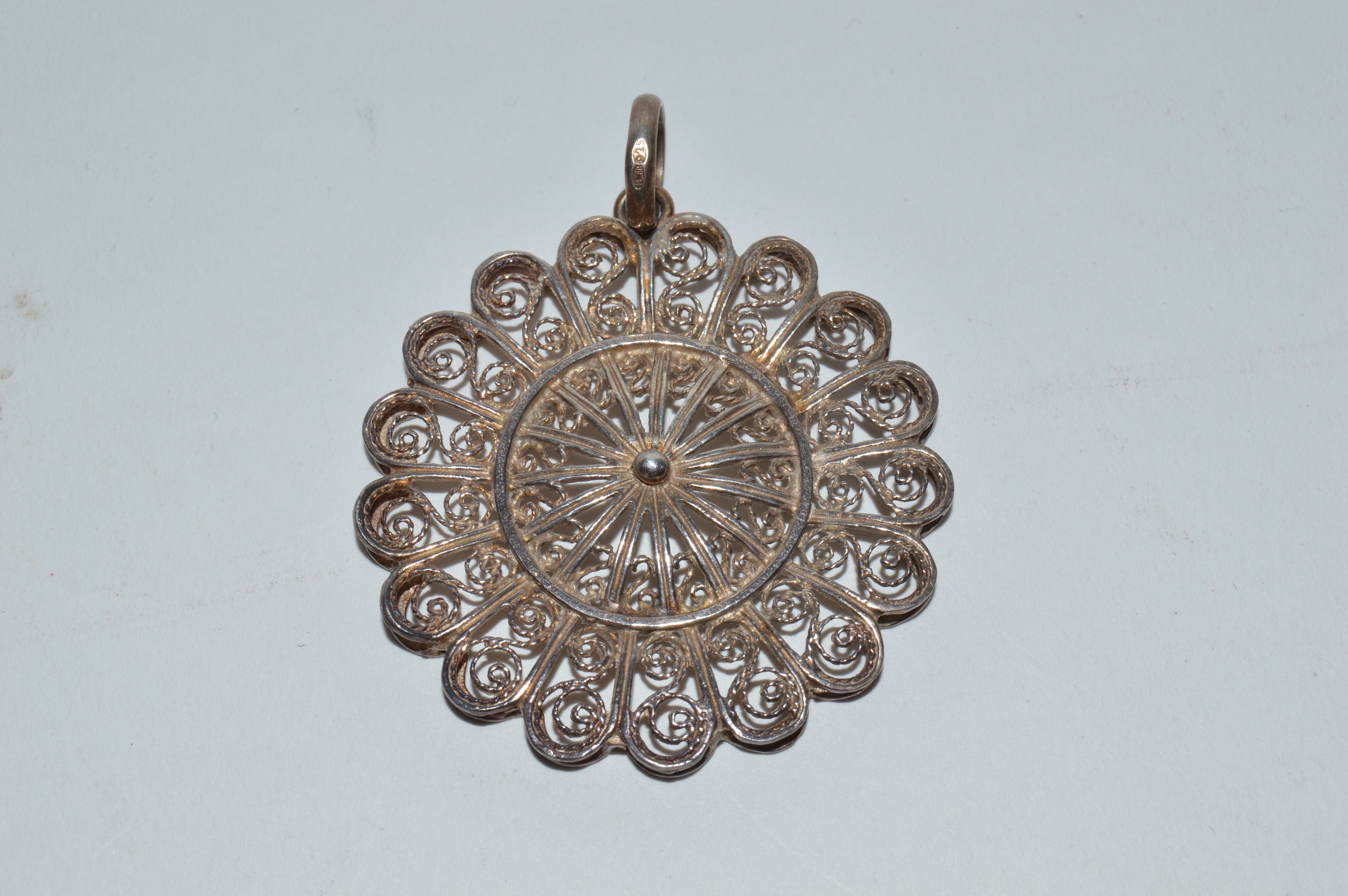 Sterling Silver Pin and Pendant