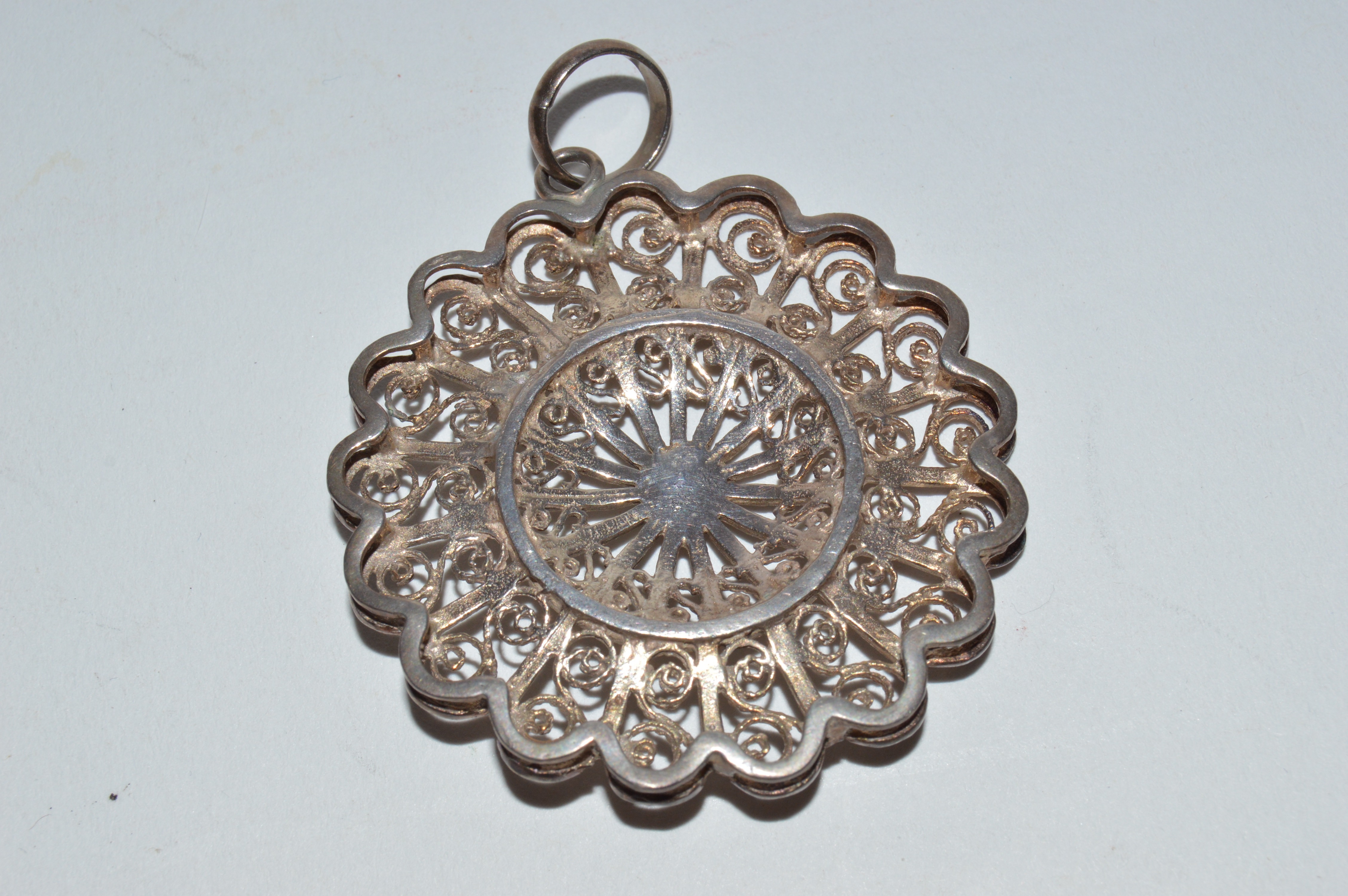 Sterling Silver Pin and Pendant