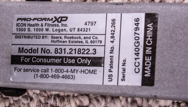 Pro-Form Whirlwind XP 280 Exercise  Bike