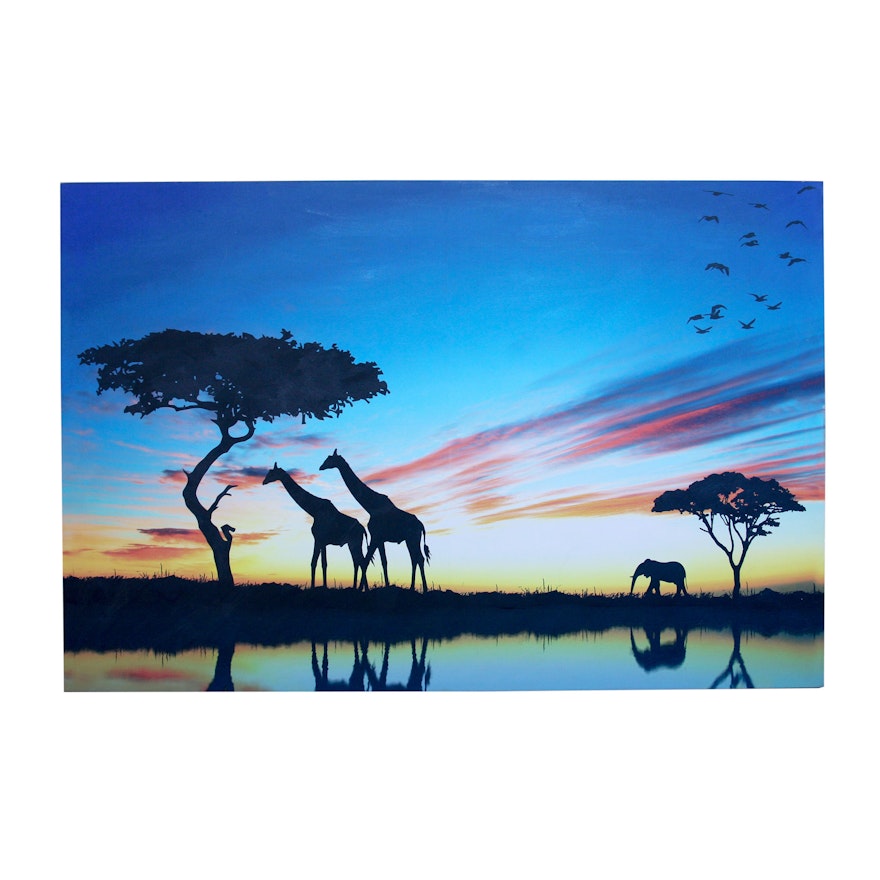 Giclée on Canvas of African Landscape