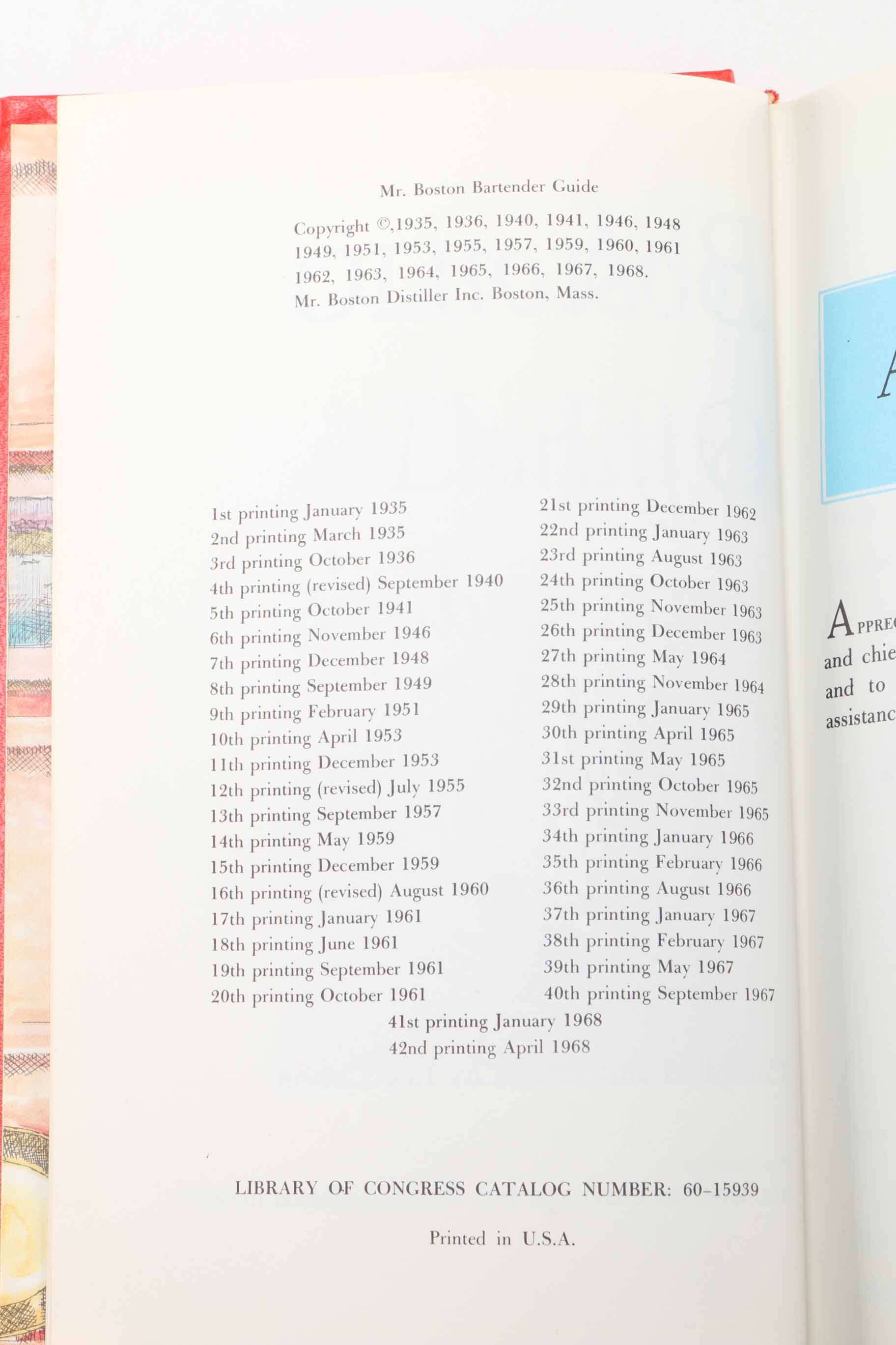 Collection of Vintage Bar Items