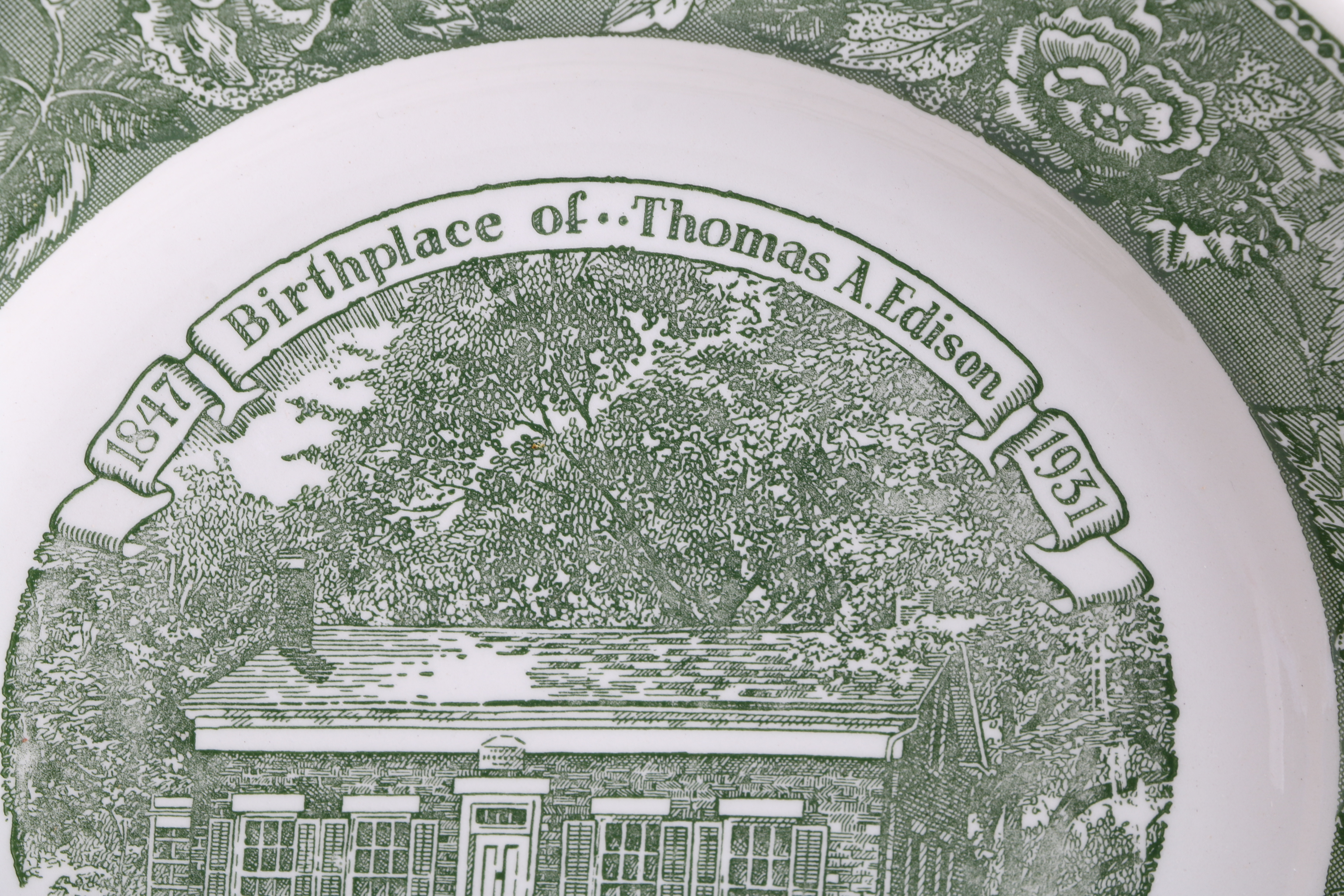 Vintage Ohio Commemorative Plates