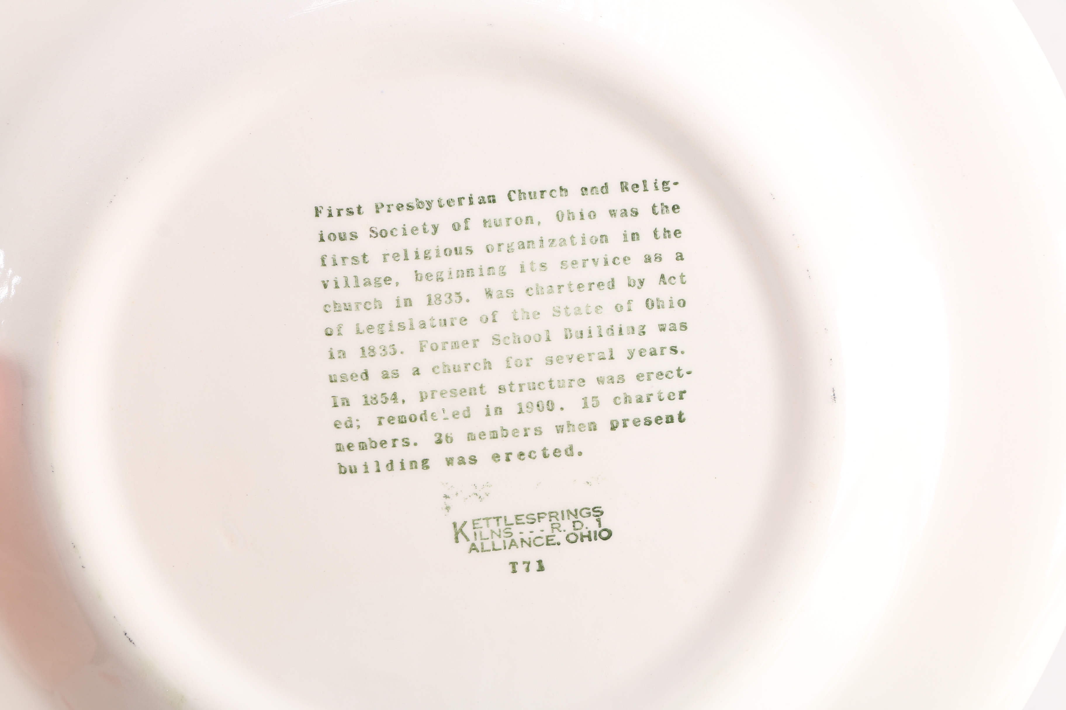 Vintage Ohio Commemorative Plates