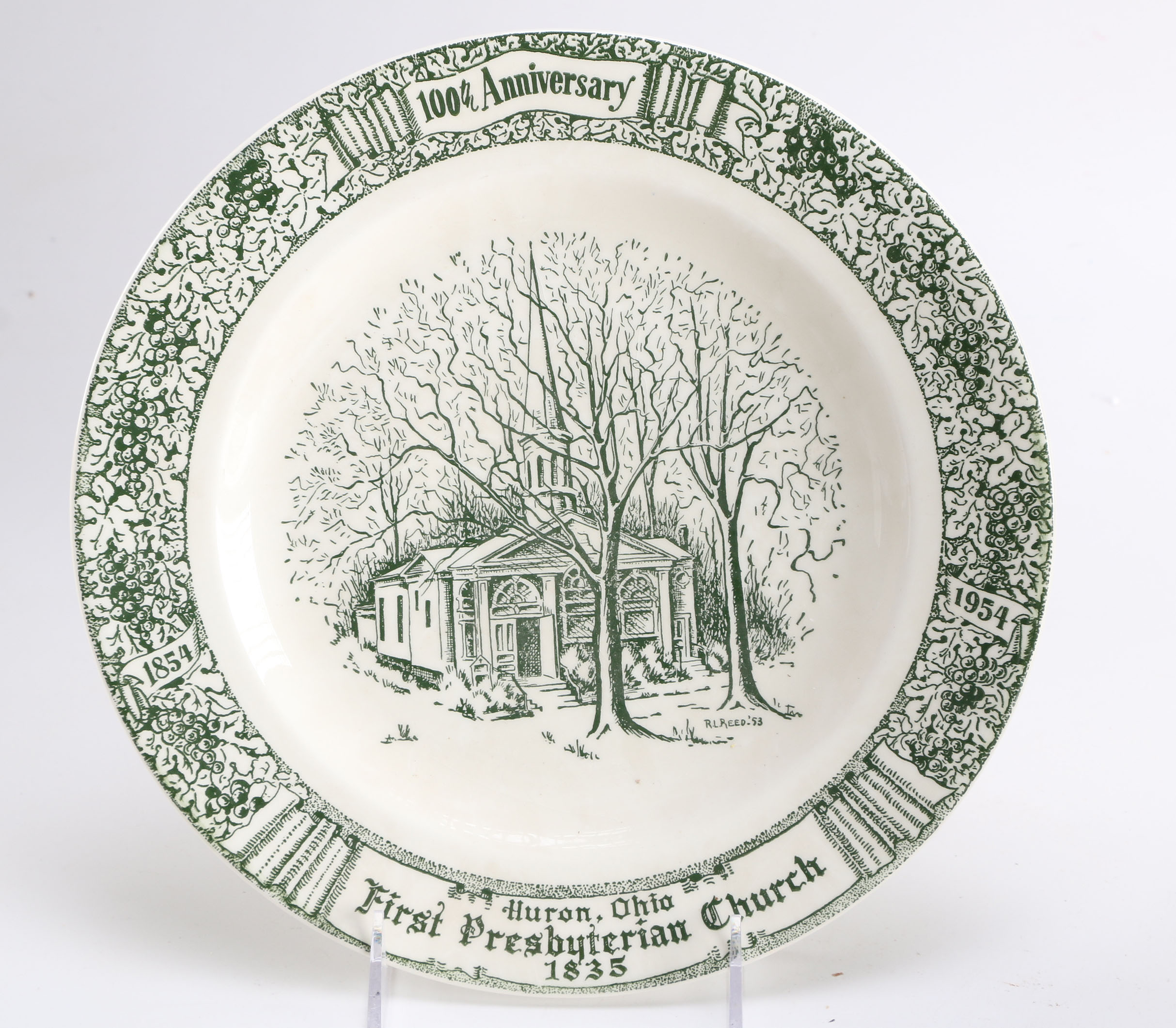 Vintage Ohio Commemorative Plates