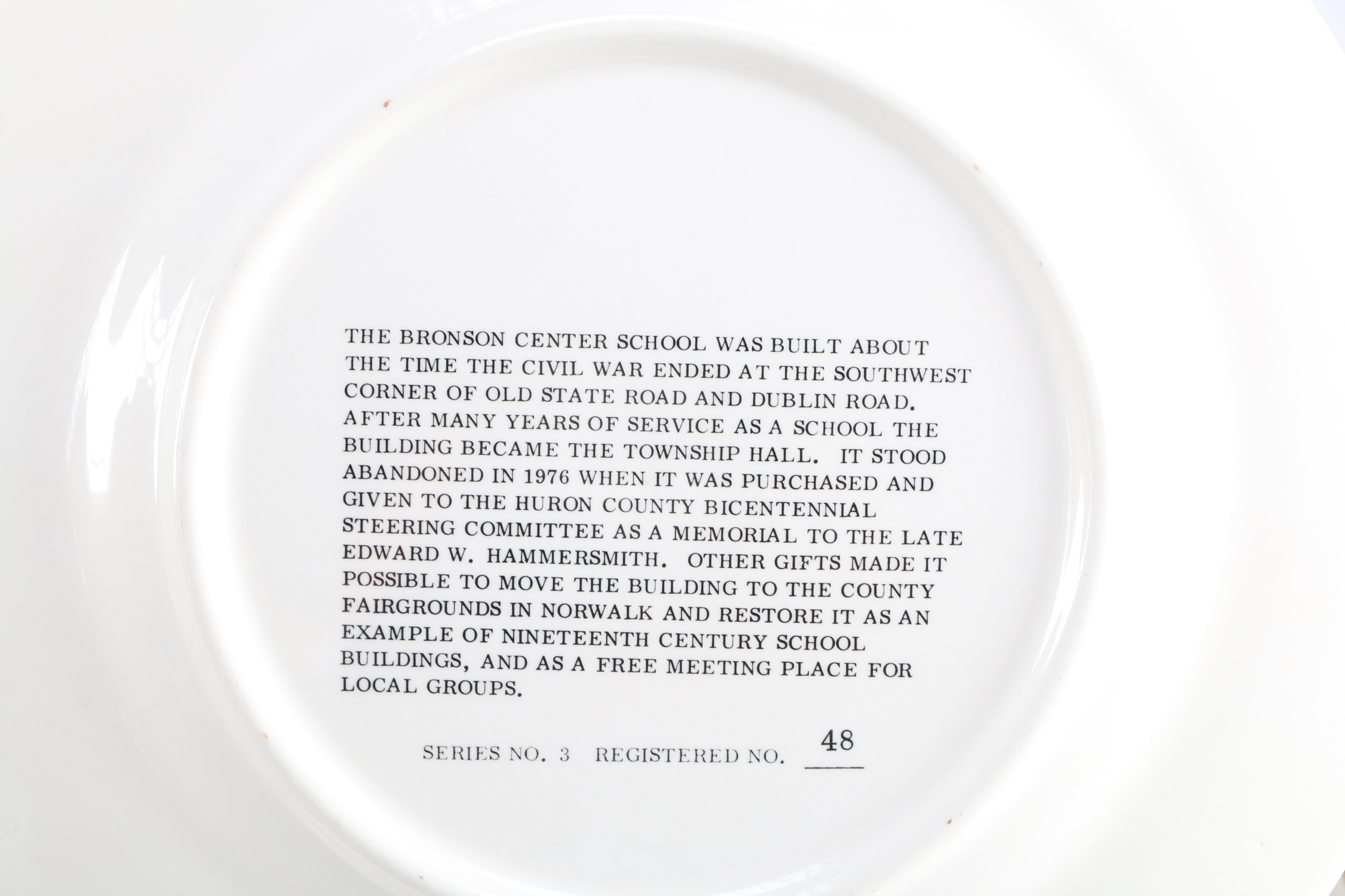 Vintage Ohio Commemorative Plates