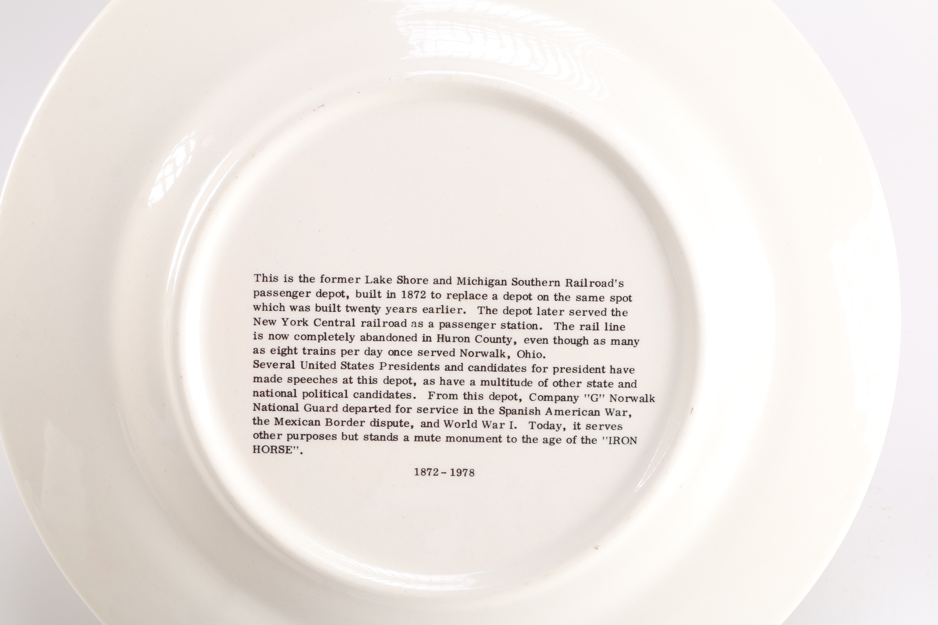 Vintage Ohio Commemorative Plates