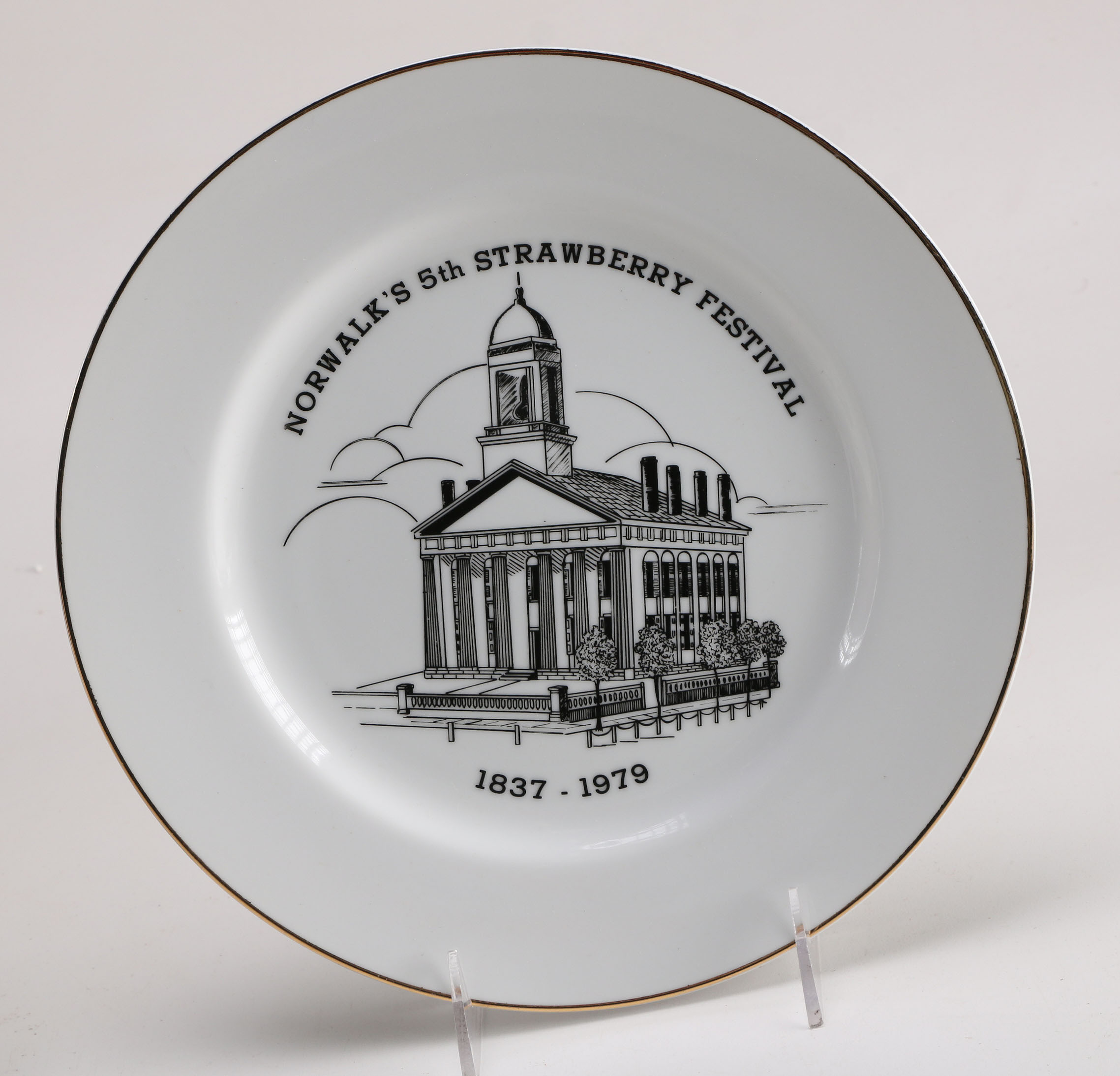 Vintage Ohio Commemorative Plates