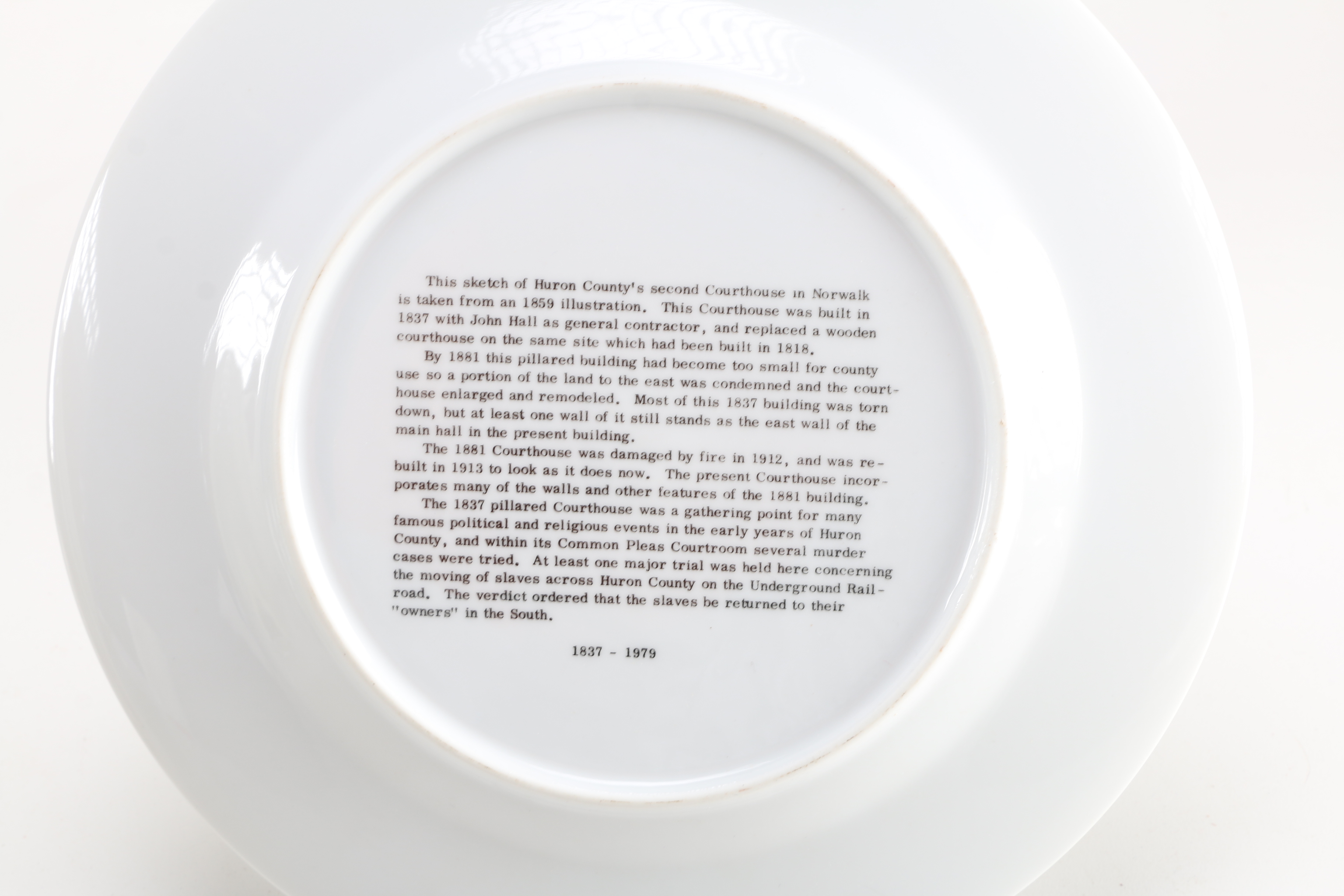 Vintage Ohio Commemorative Plates