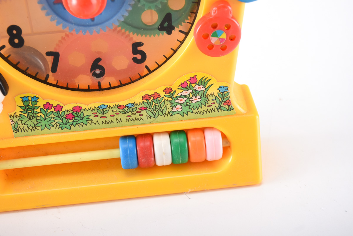 Vintage Plastic and Metal Toys Featuring Fischer Price