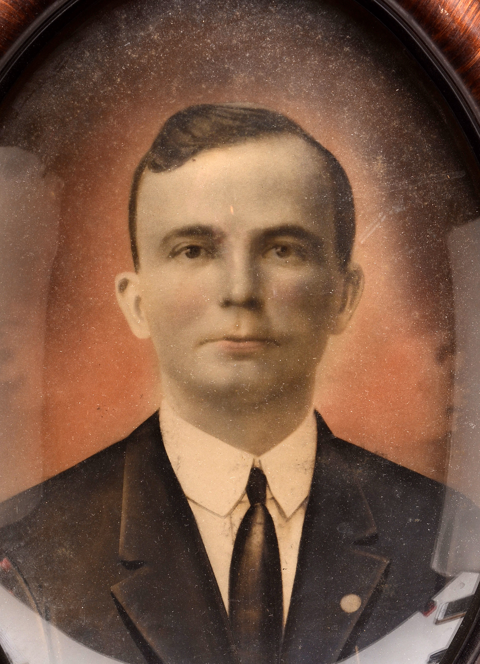 1910s-1920s Gentleman Framed Portrait