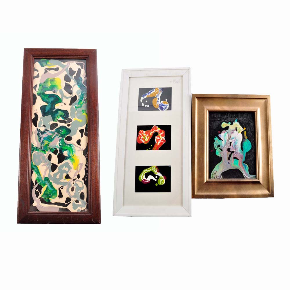 Michael Bernhardt Original Acrylic Paintings