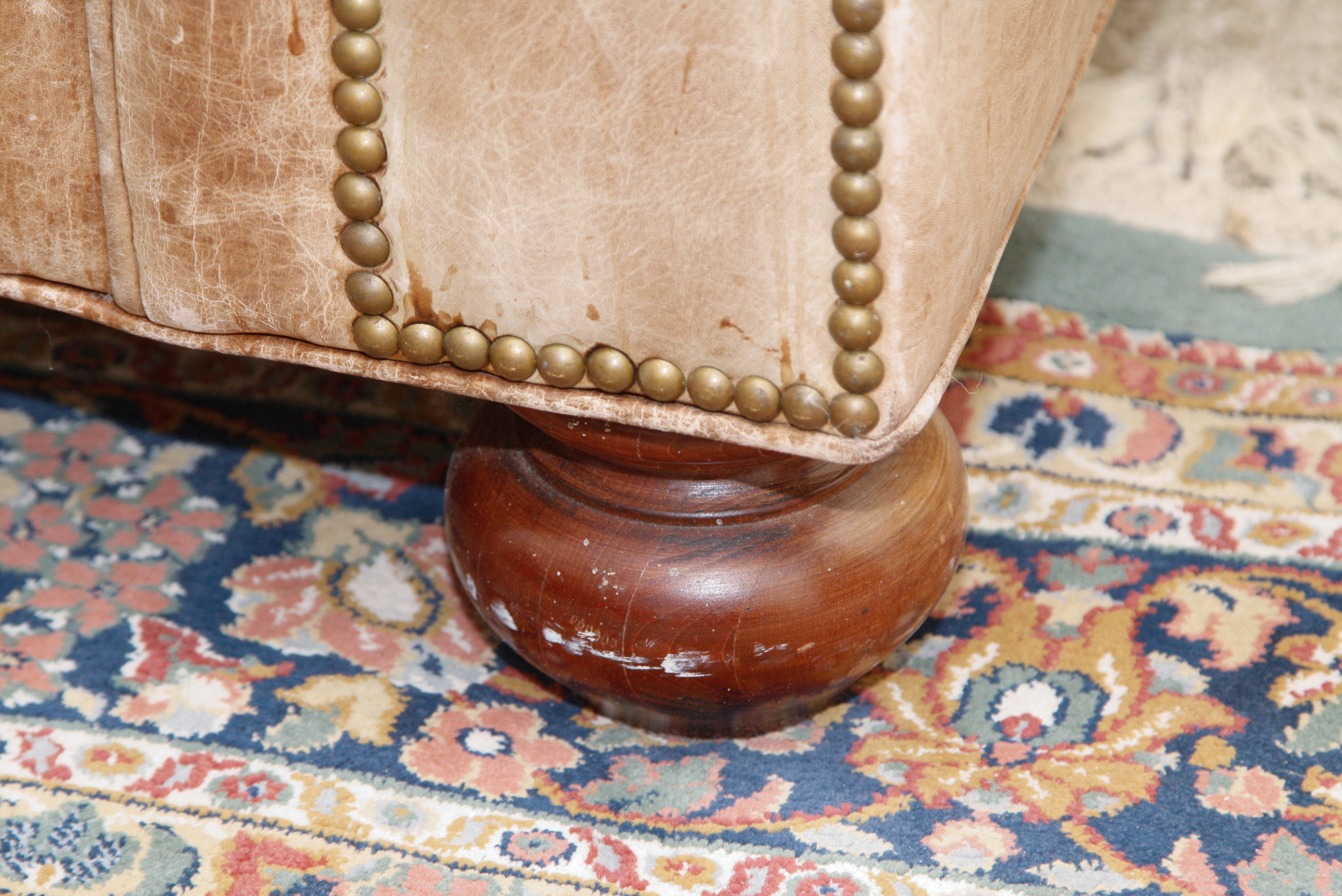 Pennsylvania House Leather Sofa