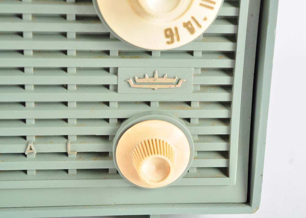 Vintage Mid-Century Admiral Clock Radio