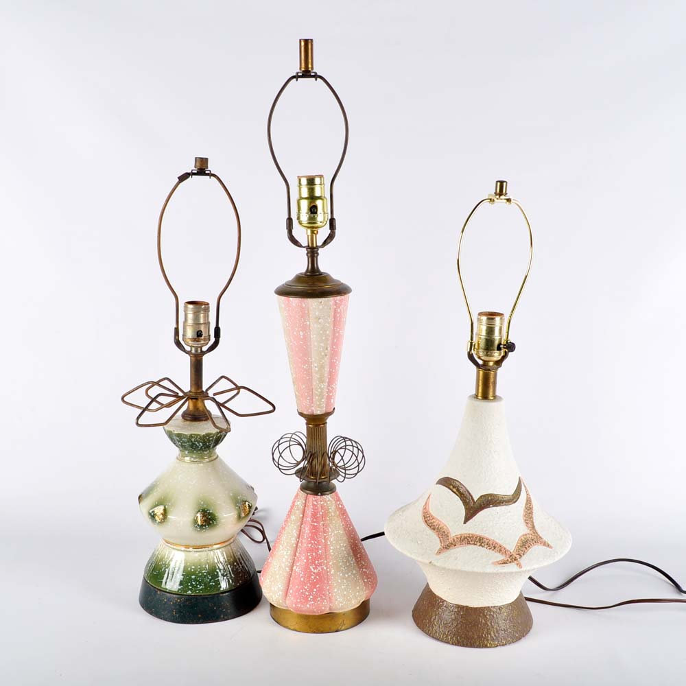 Vintage Mid Century Modern Lamps