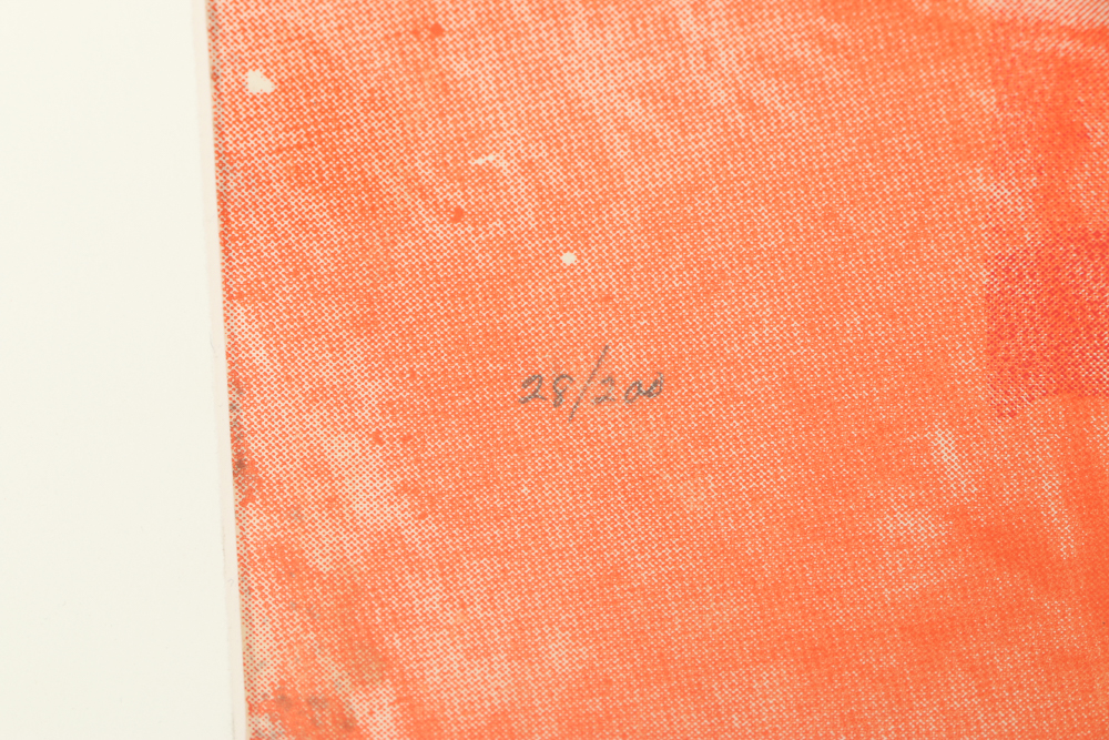 James Rosenquist Limited Edition Serigraph "For Love"