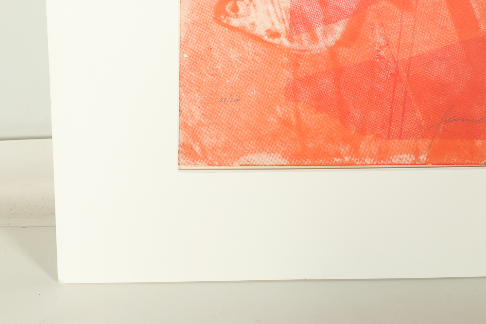 James Rosenquist Limited Edition Serigraph "For Love"