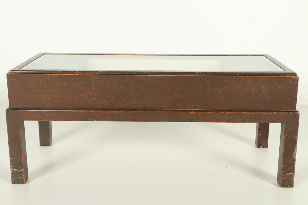 Vintage Display Case Coffee Table
