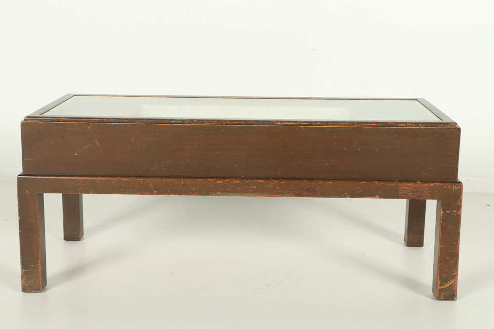 Vintage Display Case Coffee Table