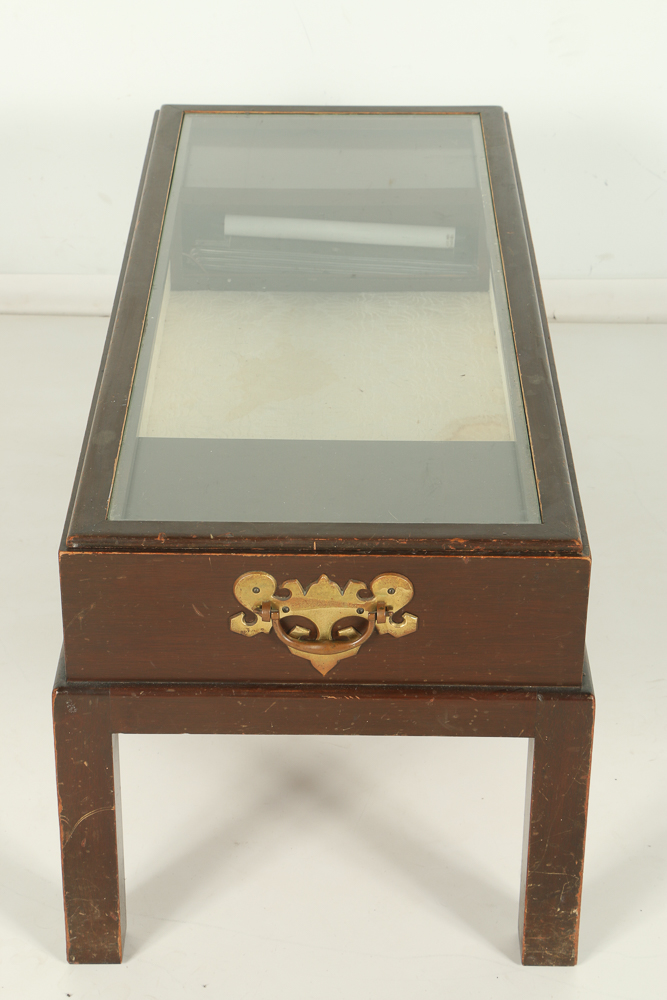 Vintage Display Case Coffee Table