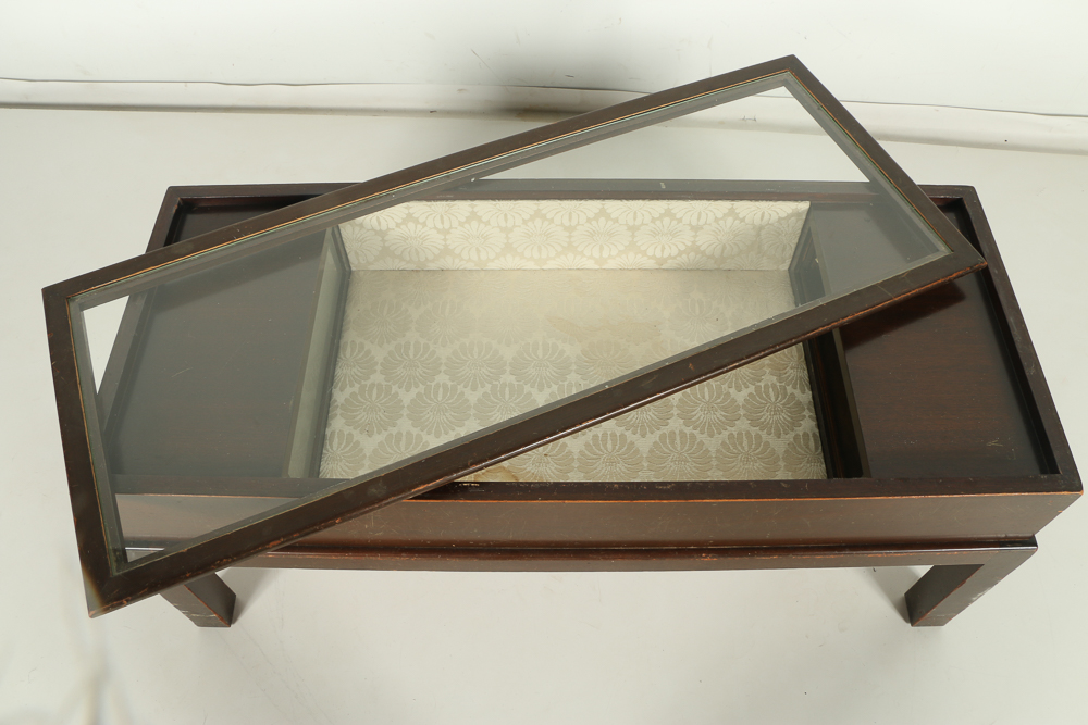 Vintage Display Case Coffee Table