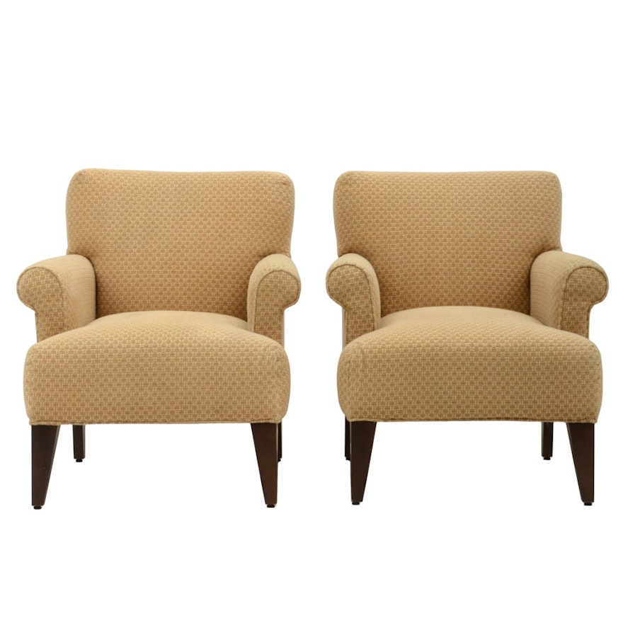 Pair of Upholstered Amchairs