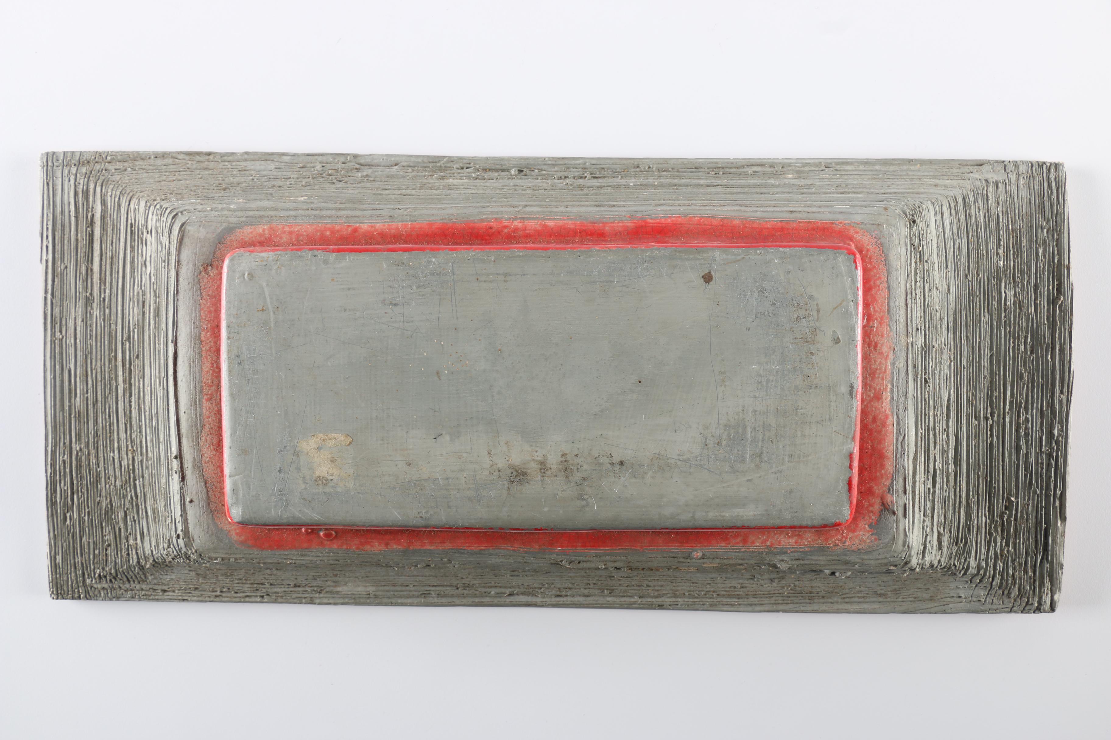 Red Japanese Serving Tray