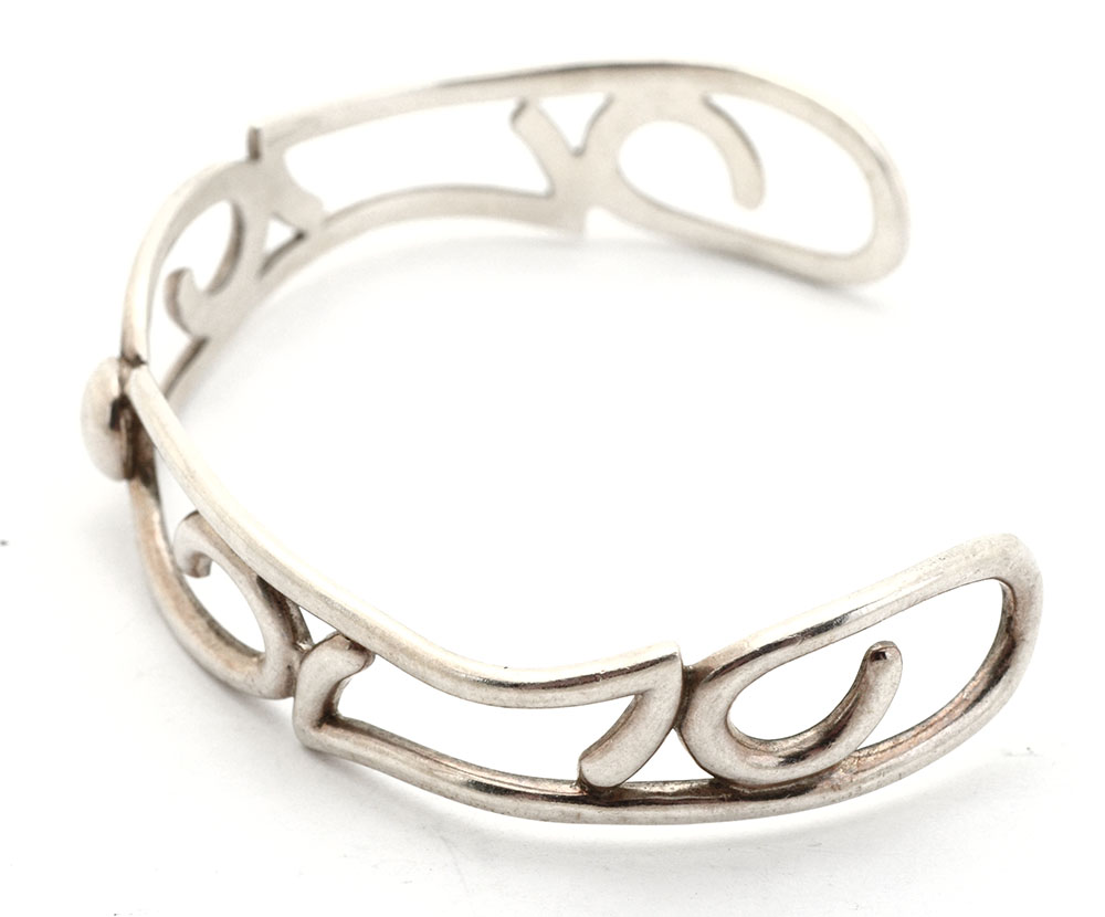 Pairing of Sterling Silver Cuff Bracelets