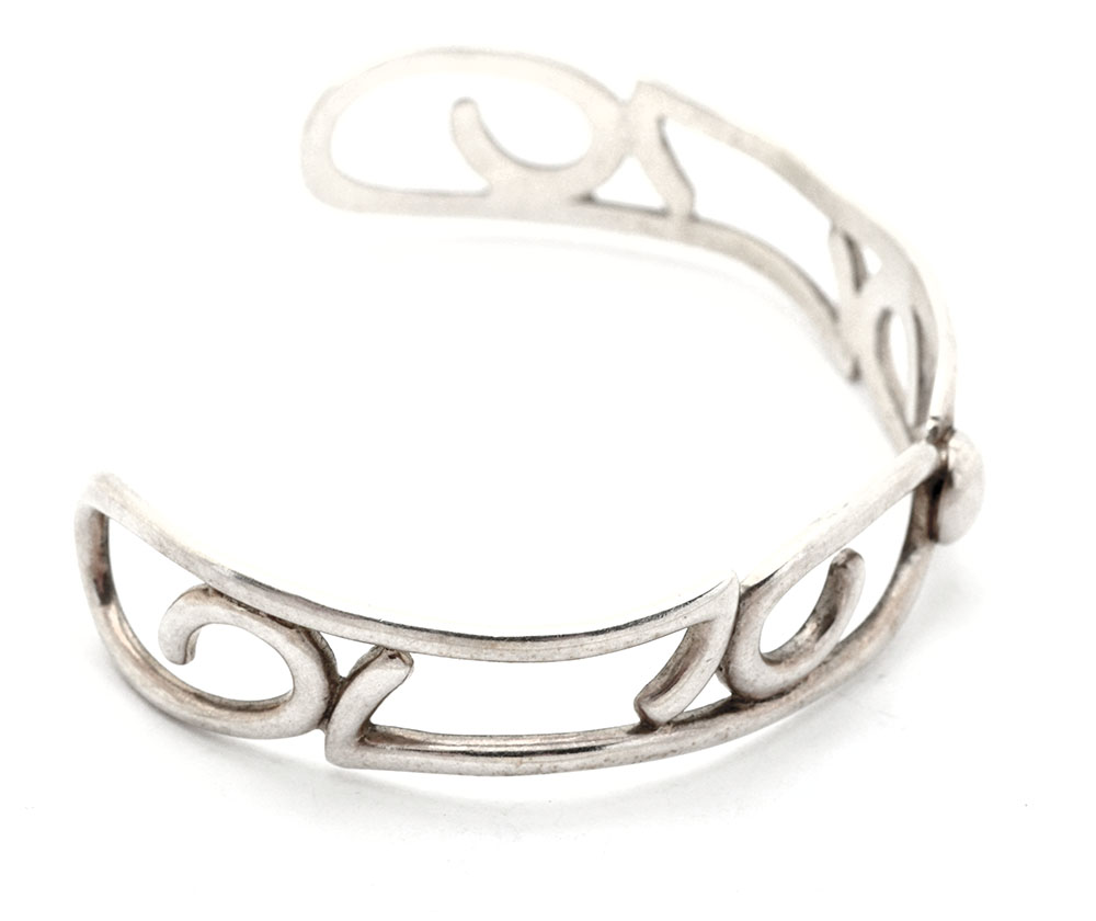 Pairing of Sterling Silver Cuff Bracelets