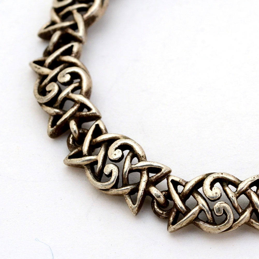 Three Sterling Silver Bracelets