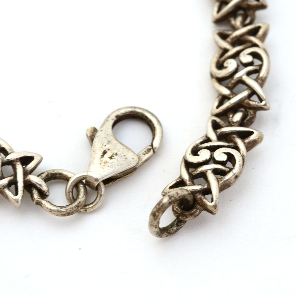 Three Sterling Silver Bracelets