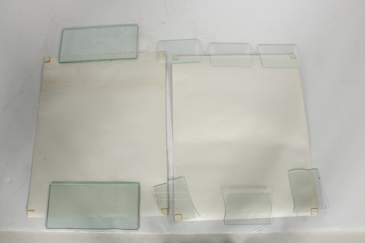 Vintage Pair of Advertisements Signed by Tony Martin and Cyd Charisse