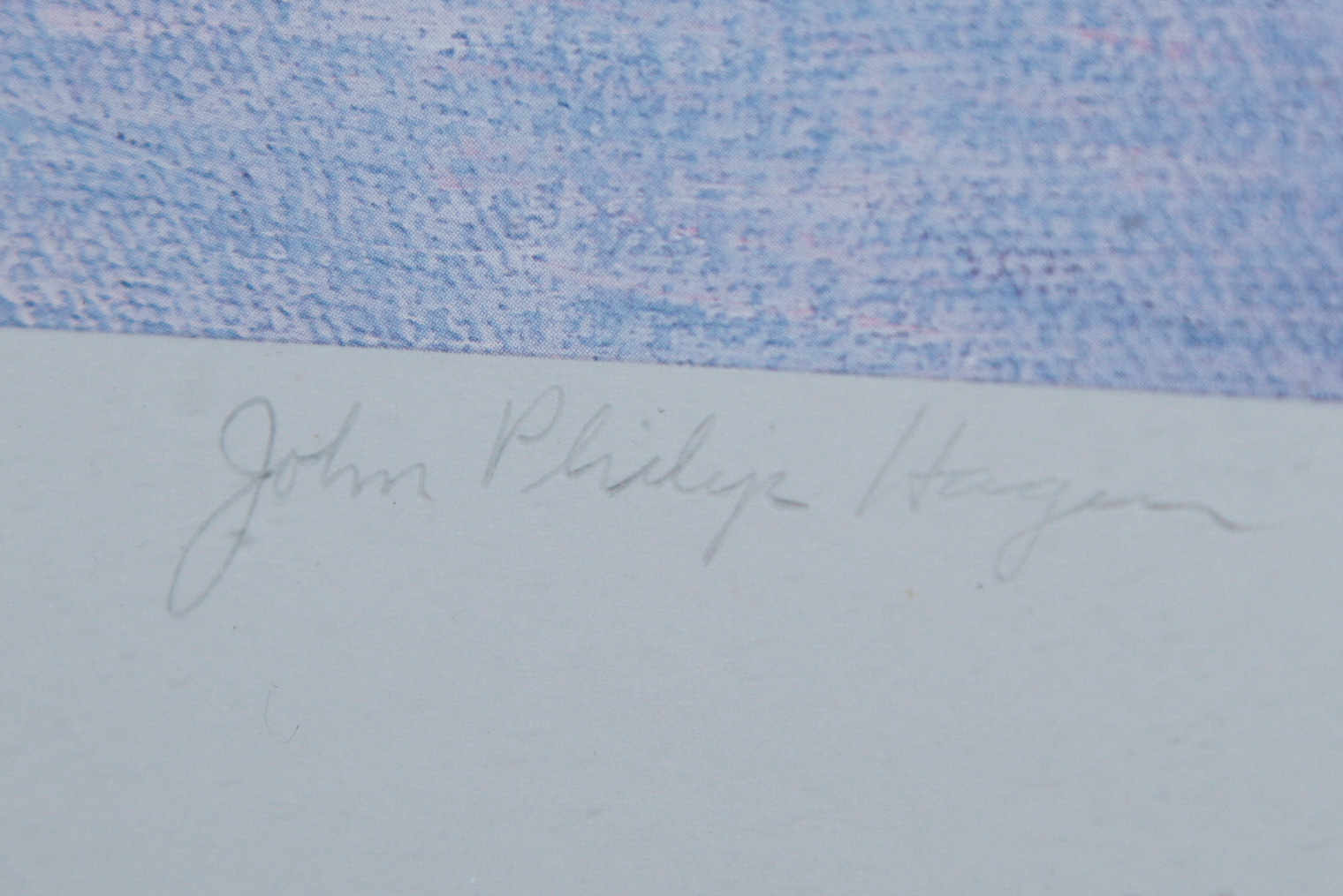 John Philip Hagen Signed Print "Newport Afternoon"